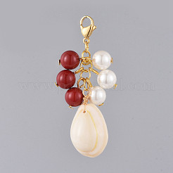 Cowrie Shell Big Pendants&nbsp;HJEW-JM00367