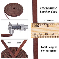 Flat Leather Jewelry Cord&nbsp;WL-GF0001-06B-02