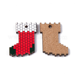 Printed Basswood Pendants&nbsp;X-WOOD-S045-048