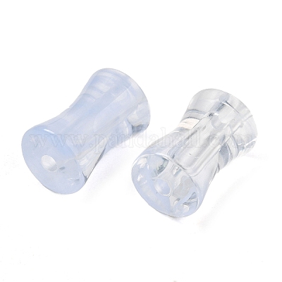 Transparent Acrylic Beads Gradient Effect&nbsp;OACR-Q193-01E-1