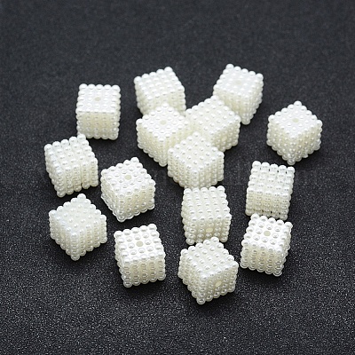 ABS Plastic Imitation Pearl Beads&nbsp;OACR-A009-02A-01-1