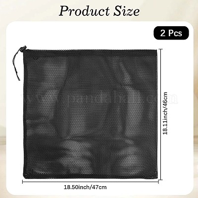 2Pcs Polyester Drawstring Filter Bags&nbsp;DIY-WH20002-629A-1