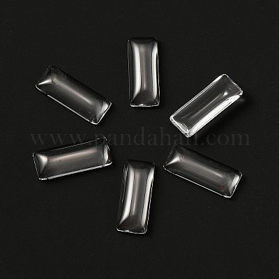 Transparent Glass Cabochons&nbsp;LS-GLAA-SZC0001-02-1