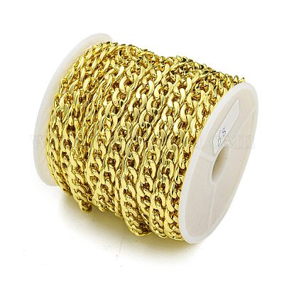 304 Stainless Steel Curb Chains&nbsp;CHS-G036-08G-1