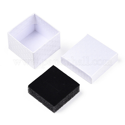 Square Cardboard Ring Boxes&nbsp;CBOX-S020-06-1
