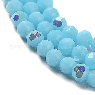 Opaque Glass Beads Strands&nbsp;EGLA-A035-P3mm-L08-1