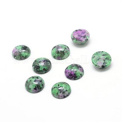 Synthetic Ruby in Zoisite Gemstone Cabochons&nbsp;G-T020-10mm-17-1