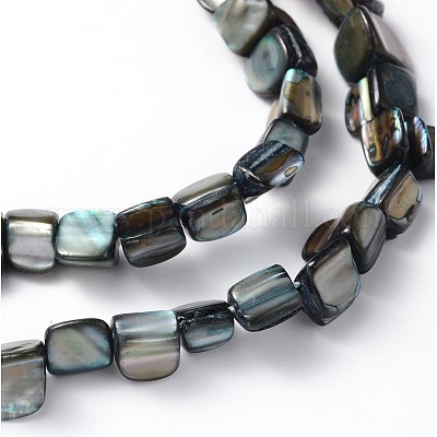 Erose Shell Beads Strands&nbsp;PBB070Y-1