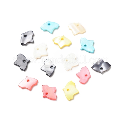 Natural Freshwater Shell Charms&nbsp;SHEL-M002-01-1