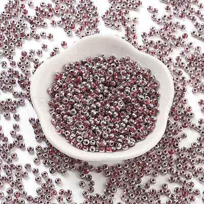 Inside Colours Glass Seed Beads&nbsp;SEED-A032-03G-1