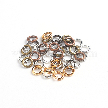 Brass Open Jump Rings KK-JQ0001-02-5mm-1