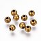 CCB Plastic Beads, Round, Antique Bronze, 4mm, Hole: 1mm