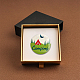 Tinplate Brooch&nbsp;JEWB-WH0012-009-6