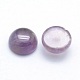Natural Amethyst Cabochons&nbsp;G-P393-R14-6mm-2