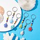 Handmade Procelain Keychain&nbsp;KEYC-MZ00002-2