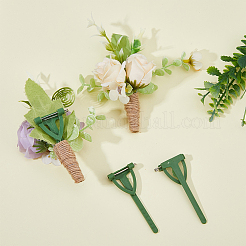 90Pcs Plastic Brooch for Wedding&nbsp;AJEW-WH0472-97