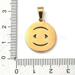 304 Stainless Steel Enamel Pendants&nbsp;STAS-H255-01D-G