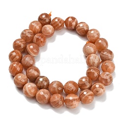 Natural Sunstone Beads Strands&nbsp;G-C280-B18-12mm