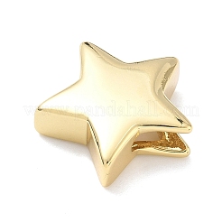 Star Brass Slide Charms&nbsp;X-KK-P349-18A-G