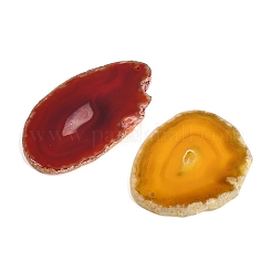 Dyed & Heated Natural Agate Slice Big Pendants&nbsp;GG-CBAAF67-02