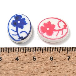 Printed Handmade Porcelain Beads&nbsp;PR-CBAE468-03