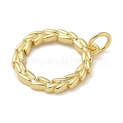 Rack Plating Brass Pendants&nbsp;KK-K392-29G