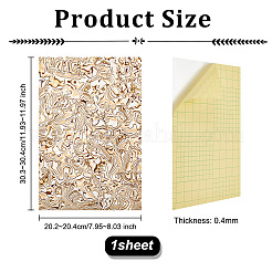 PVC Vinyl Sheets&nbsp;DIY-WH0409-05B