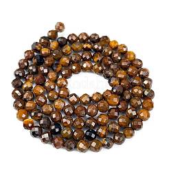 Natural Tiger Eye Beads Strands&nbsp;G-M399-03C