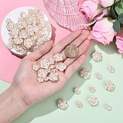 50Pcs Plastic Beads&nbsp;FIND-YW0008-17A