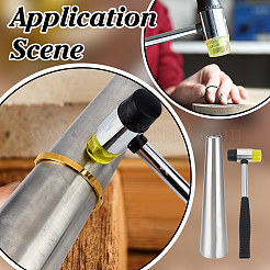 1Pc Stainless Steel Round Bracelet Mandrel&nbsp;TOOL-UN0001-76