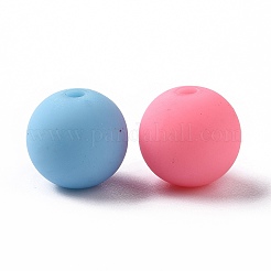 Spray Painted Acrylic Beads&nbsp;OACR-E009-04A