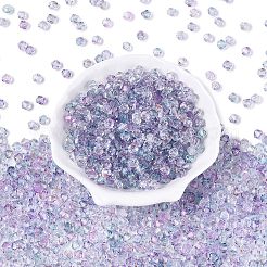 Transparent Glass Seed Beads&nbsp;SEED-N014-01A-03