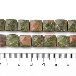 Natural Unakite Beads Strands&nbsp;G-K359-B14-01