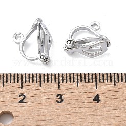 SHEGRACE Brass Clip-on Earring Findings&nbsp;XGR0141P-138P