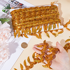 Polyester Braid Sequin Trimming&nbsp;OCOR-WH0085-03A