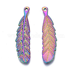 Rainbow Color Alloy Pendants&nbsp;PALLOY-N156-189-NR