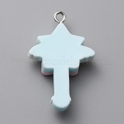 Opaque Resin Pendants&nbsp;RESI-CJC0011-27B