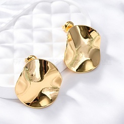 304 Stainless Steel Stud Earrings for Women&nbsp;EJEW-L296-025G