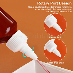 48pcs 4 style Plastic Twist Bottle Cap&nbsp;FIND-BC0004-01