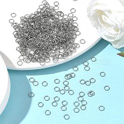 Tarnish Resistant 304 Stainless Steel Open Jump Rings&nbsp;STAS-M008-04A