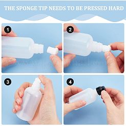 6Pcs 2 Style Plastic Empty Marker Bottles&nbsp;AJEW-OC0003-29