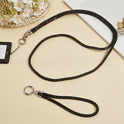 2Pcs 2 Styles Zinc Alloy Resin Universal Cell Phone Strap Crossbody Neck Strap Phone Charms&nbsp;AJEW-CP0008-93B