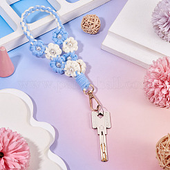 Hand-woven Flower Pendant Decorations&nbsp;KEYC-TAC0009-02KCG-04