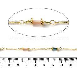 Brass Column Bar Link Chains&nbsp;CHS-H112-15G