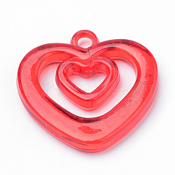 Transparent Acrylic Pendants&nbsp;TACR-S144-31