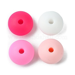 Rondelle Food Grade Eco-Friendly Silicone Focal Beads&nbsp;SIL-F003-07D