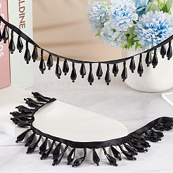 Polyester Bead Tassel Trimming&nbsp;DIY-WH0111-431