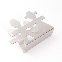 304 Stainless Steel Napkin Holder&nbsp;LS-DJEW-WH0033-51