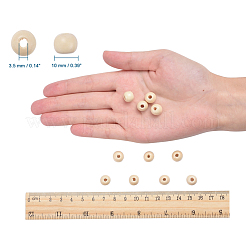 Natural Wood Beads&nbsp;X-TB10mmY-8