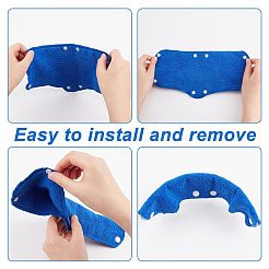 12Pcs 4 Color Polyester Reusable Hard Hat Sweatband&nbsp;FIND-GF0002-19